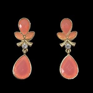 New Kiana pink drop earrings